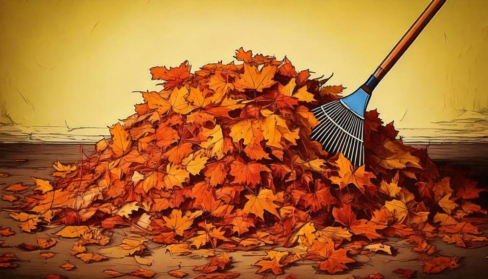 Ramassage de feuilles